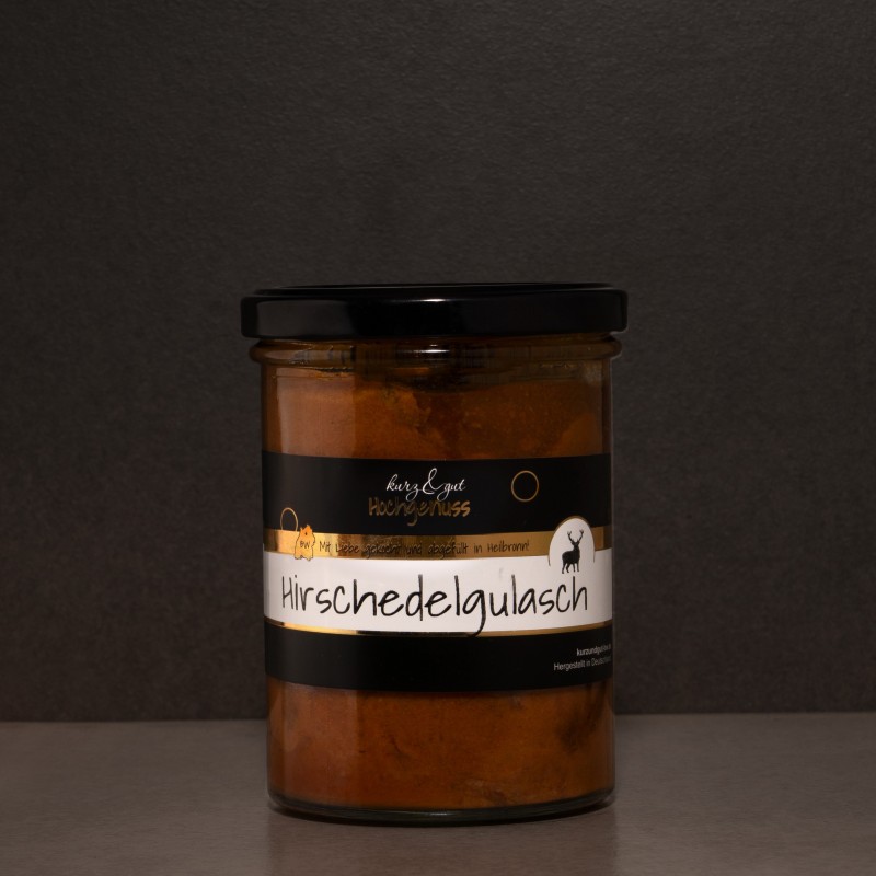 Hirschedelgulasch